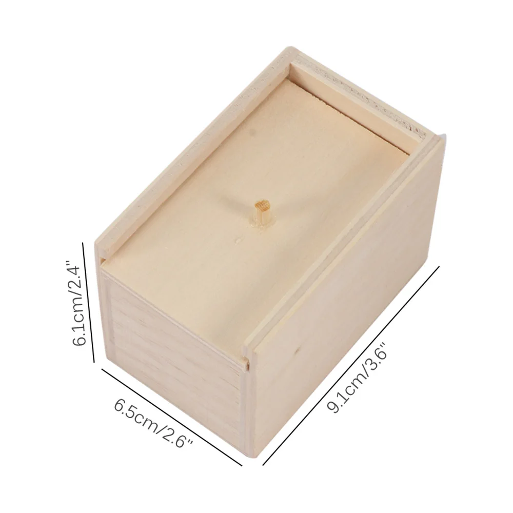 Деревянный чехол для розыгрыша паука бокс пауков Реалистичная забавная игрушка