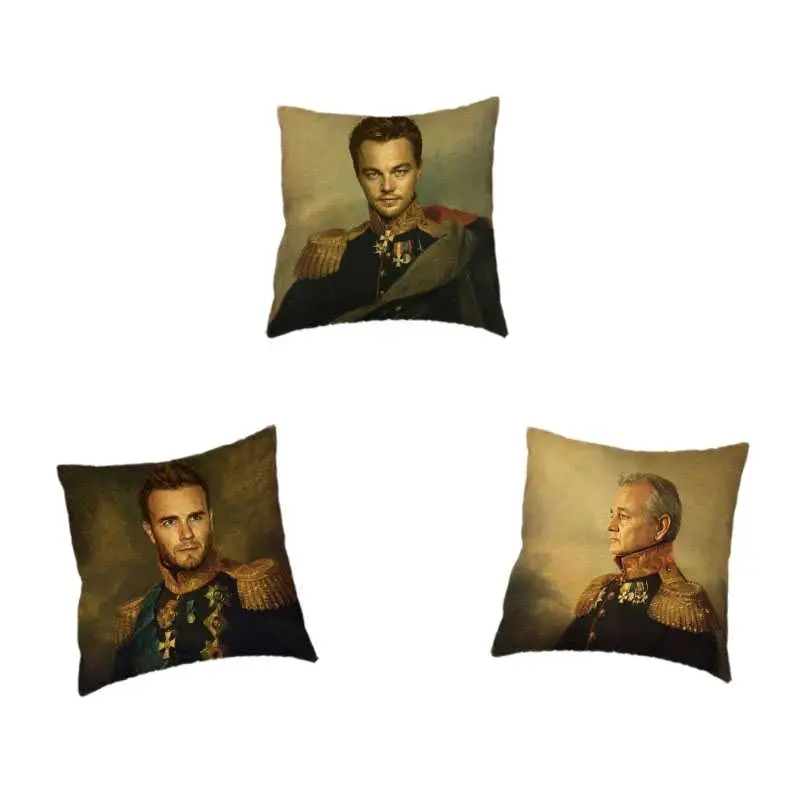 Наволочка в винтажном стиле ретро Европейская и американская звезда рисунок