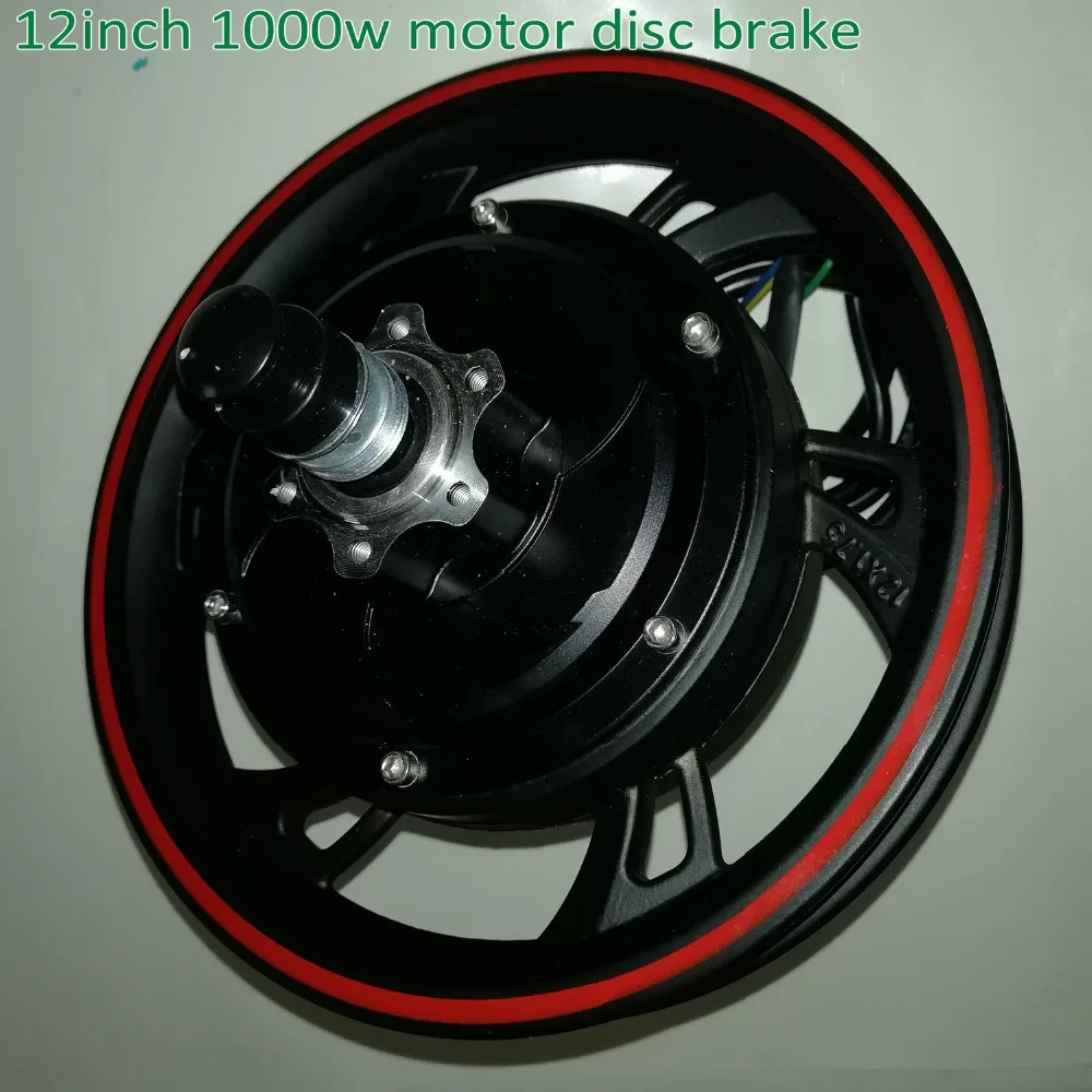 12 дюймов 36v48v60v72v800w1000w безредукторный двигатель с датчиком/Барабанный тормоз Электрический велосипед Скутер MTB трехколесный велосипед подвижность ATV часть