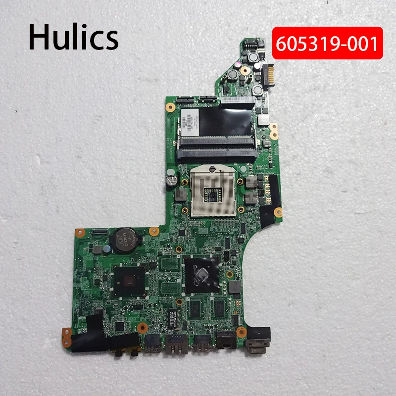 Оригинальная материнская плата для ноутбука Hulics 605319 001 hp pavilion DV7T DV7 4000 hm55 ATI HD5470/512