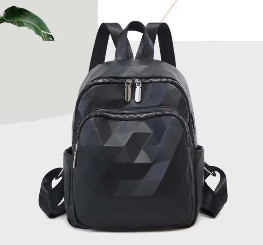 

Korean Women Brand Designer Soft Leather Backpack Casual Double Zipper Shoulder Bags Female Outdoor Large Capacity Travel Bag