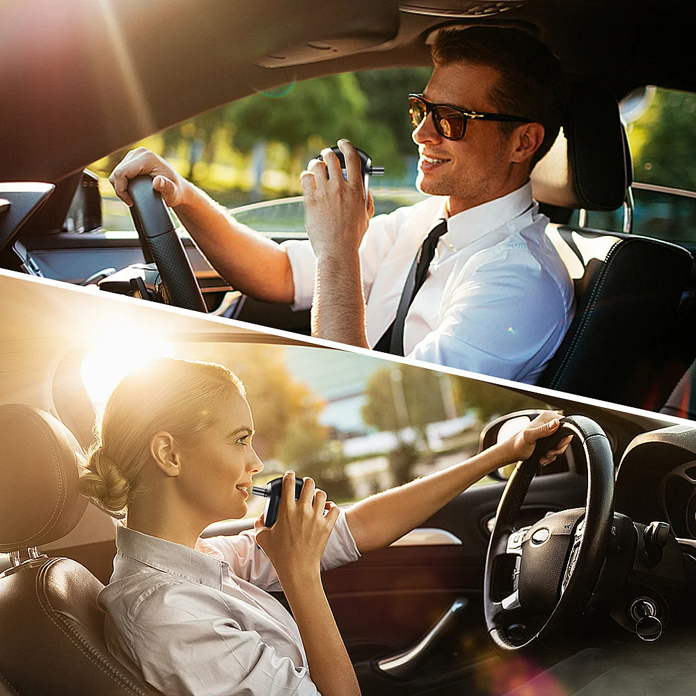 

Professional Breathing Alcohol Tester 11pcs Mouthpieces Breathalyzer Analyzer Detector Test LCD Display Digital Alcohol Tester