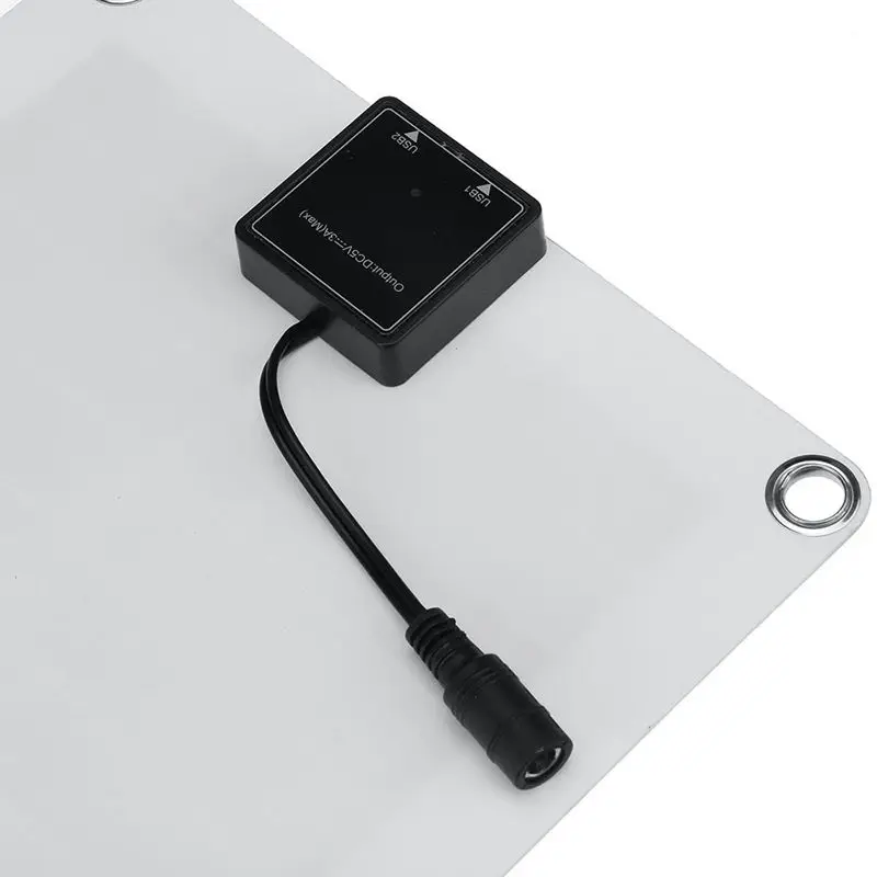 Комплект солнечных панелей 60 Вт 12 В/5 В с двойным USB-выходом поликристаллические