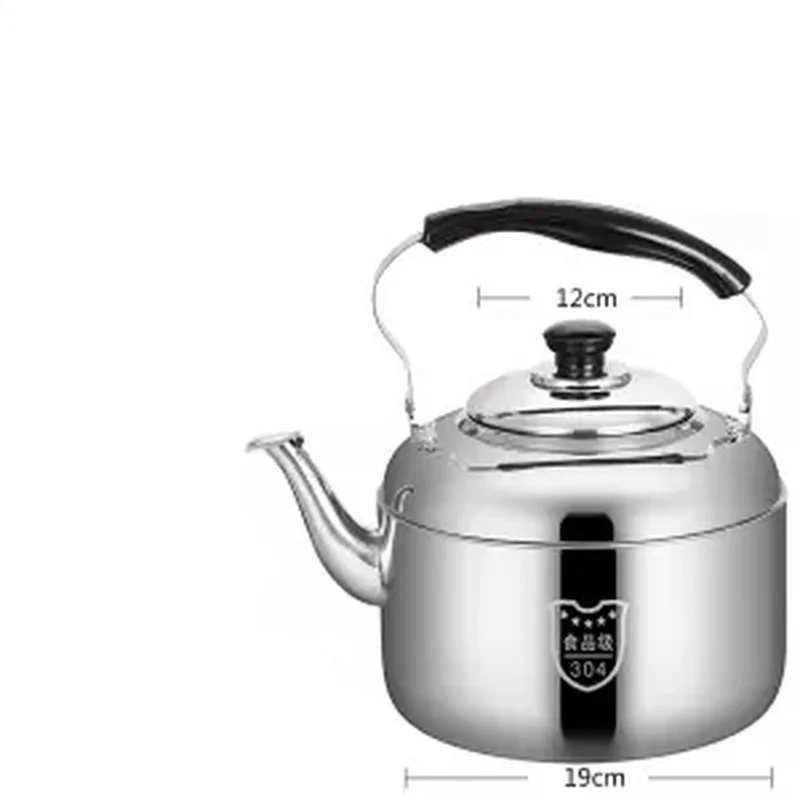 Чайник из нержавеющей стали индукционная плита свисток газовая плоская подошва