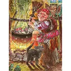 5d алмазная живопись Ведьма и кот, сова полная квадратная Бриллиантовая мозаика с животным Птерозавр вышитые наклейки украшение для дома