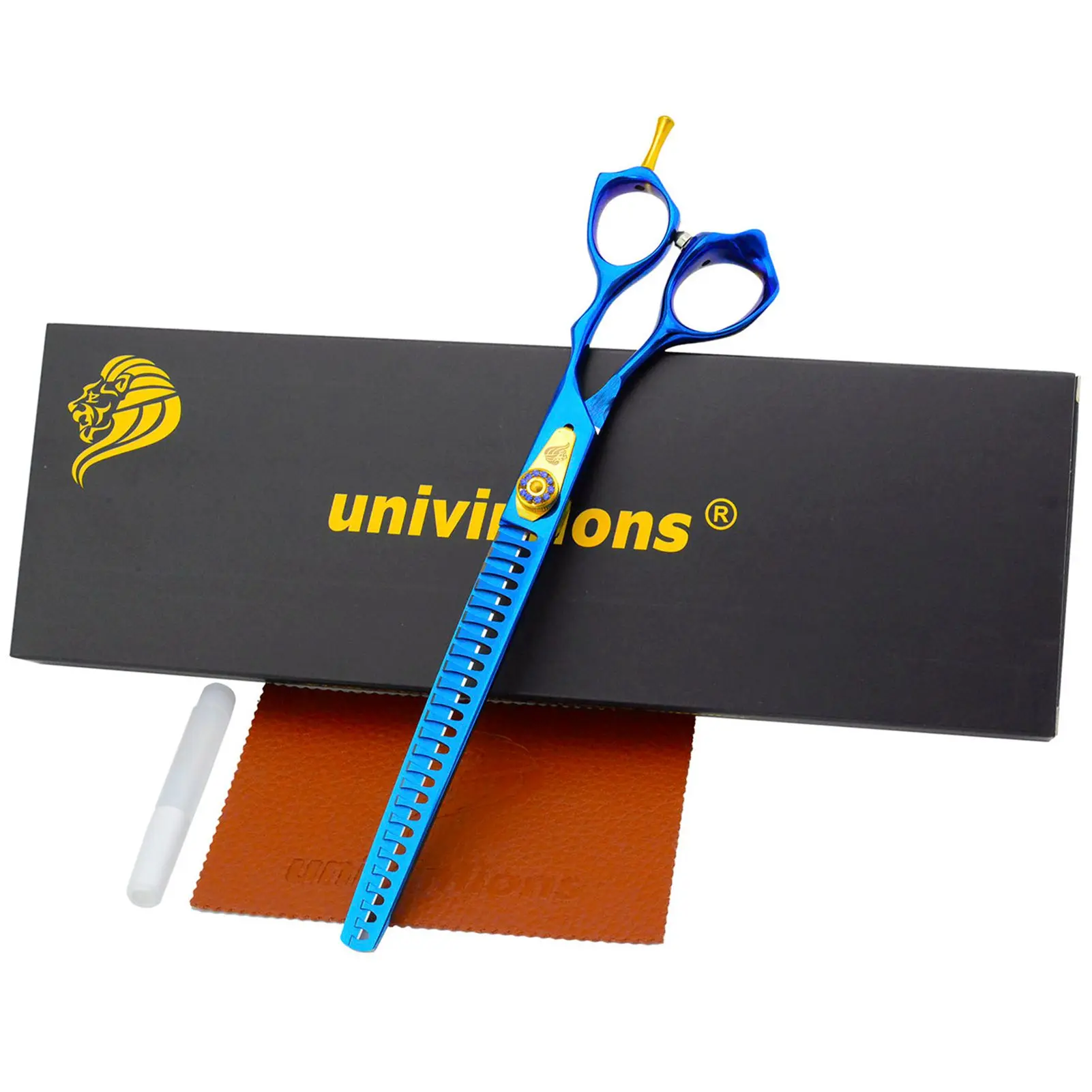 

Univinlions 8 inch Scissors Dog Professional Gromming Scissors Pet Thinning Shears For Home Groomer Tijeras Perro Hair Trimmer