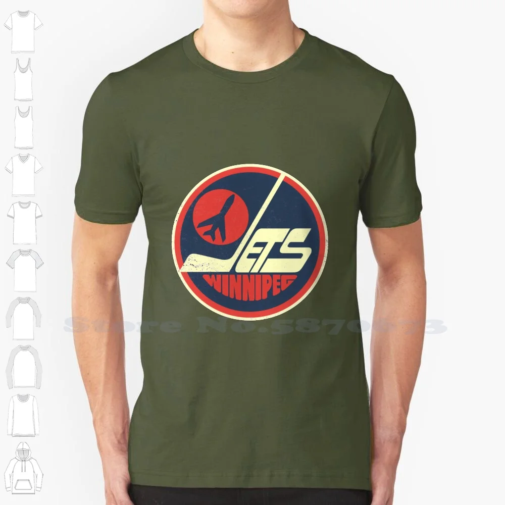 

[Винтажная потертая] модная Винтажная футболка с логотипом Виннипега Уэйн гретчи Wha, мировая хоккейная ассоциация, хоккей