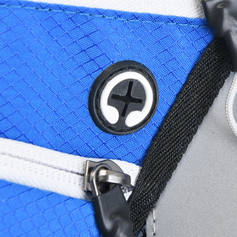 Outdoor Waterproof Waist Bag Fanny Pack for Men Women Running Belt Chest Sling with Water Bottle Holder Sport Gym Fitness