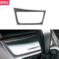 rrx for bmw 1 series e81 e82 e87 e88 2008 2013 carbon fiber stickers gear shift panel storage box frame car styling accessories