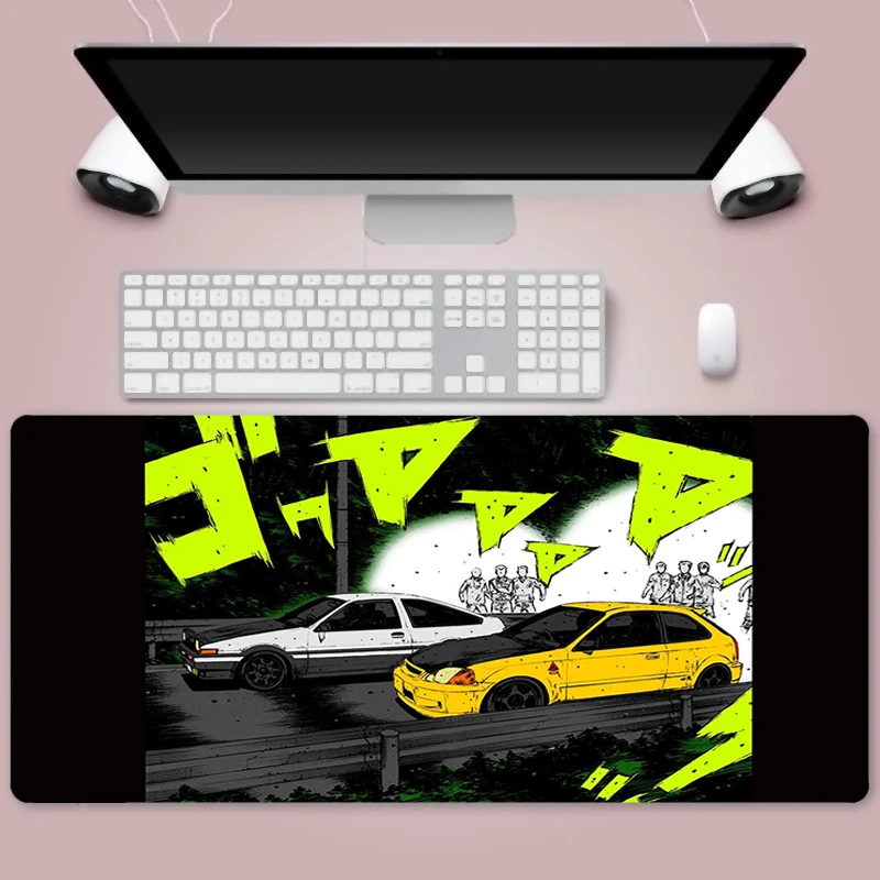 

Mouse Pad Gaming XL Lock Edge Large Computer Gamer Keyboard Mouse Mat Game Desk Mousepad for PC Desk Pad Mice Mat Initial D