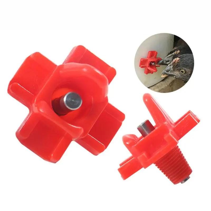10 шт. поилка для кур несушек перепелиные яйца птицы питьевой воды курятника