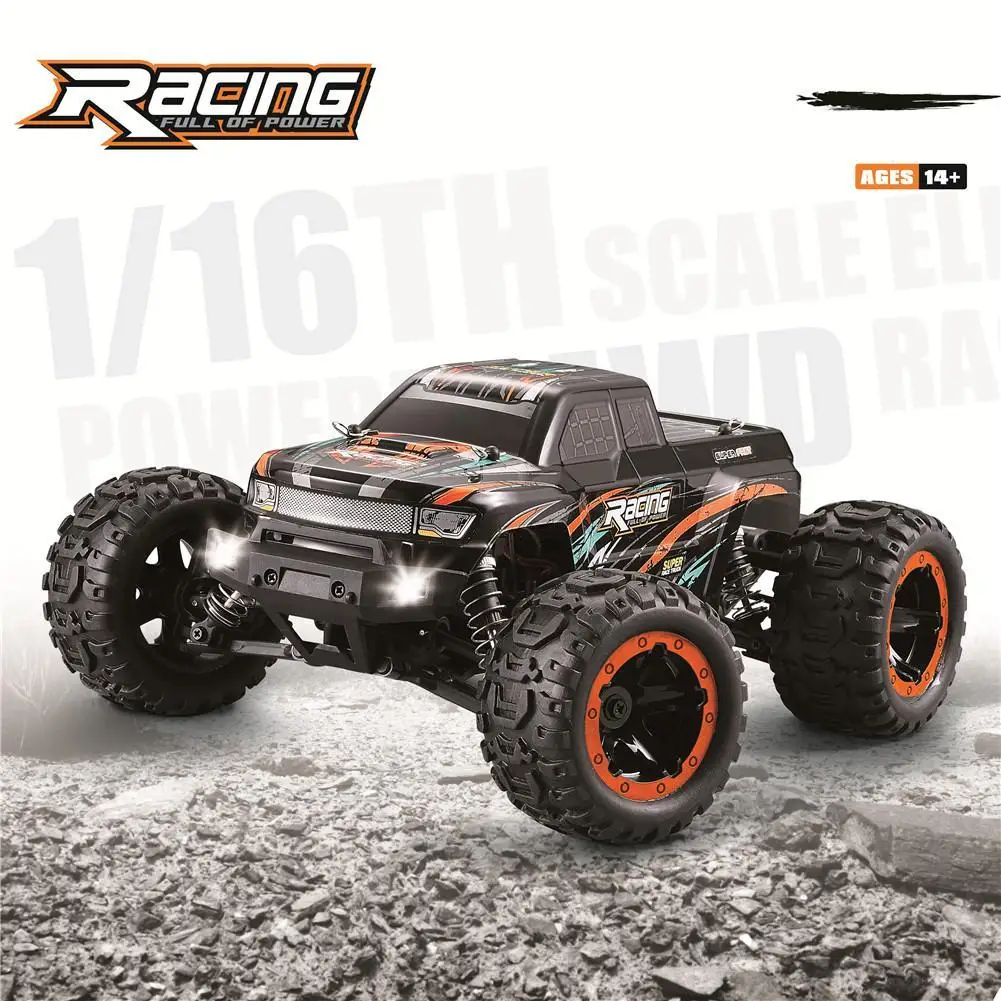 HBX 16889 1/16 2 4G Радиоуправляемый автомобиль 4WD 45 км/ч телефон со светильник кой