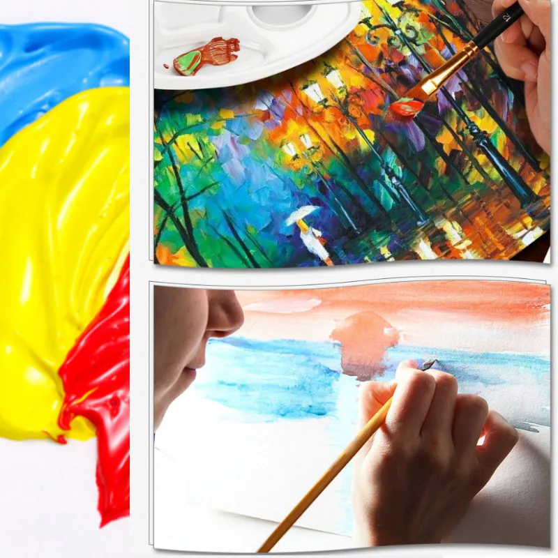 12 цветов Искусство граффити акриловая краска профессиональная Акварельная