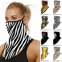 print seamless ear masks scarf mascarilla outdoor ski windproof seamless face cover sports scarf neck hiking scarves tube mask