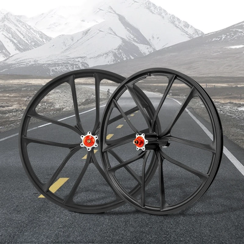 Mountain Bike Disc Brake Wheel Rim 20Inch MTB Bicycle Alloy Integrated Wheel Wheel Rims