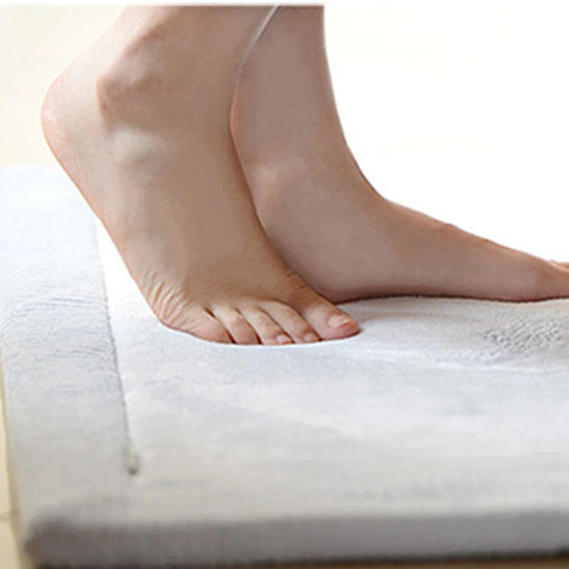 Утепленная не грязь Ванная комната коврик для ванной с защитой Обеденная двери