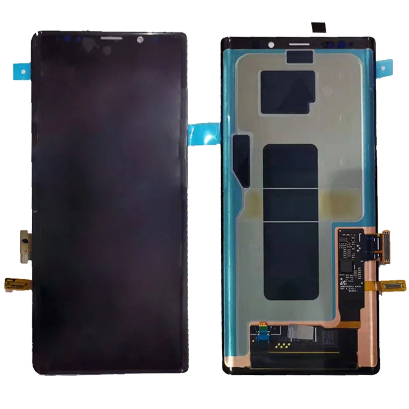 lcd no frame black Для samsung Galaxy Note 9 lcd N960 N960F N960D N960DS lcd дисплей кодирующий преобразователь сенсорного экрана в сборе с рамкой - Цвет: lcd no frame black
