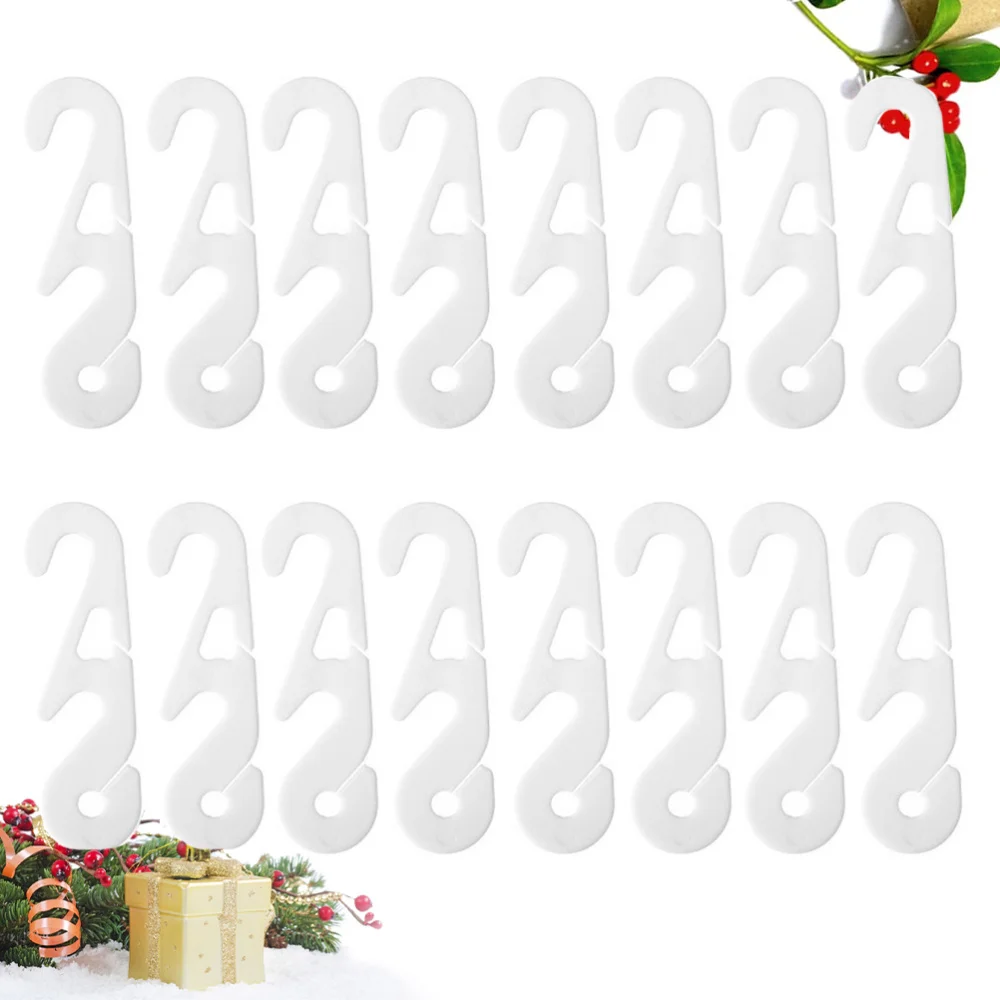 

200PCS Shape Anti-tightening Ear Mask Hook Practical Mask Strap Adjustment Belt Anti-earache Ear Hook (White)