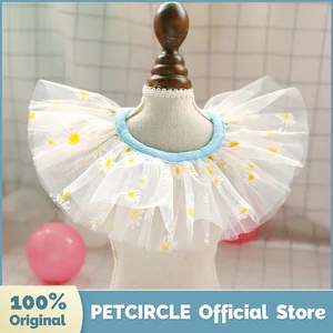 PETCIRCLE собачий щенок нагрудники одежда Маргаритка Фея нагрудники для питомца кошка подходит для маленькой собаки все сезоны милый костюм Одежда для собаки нагрудники собака