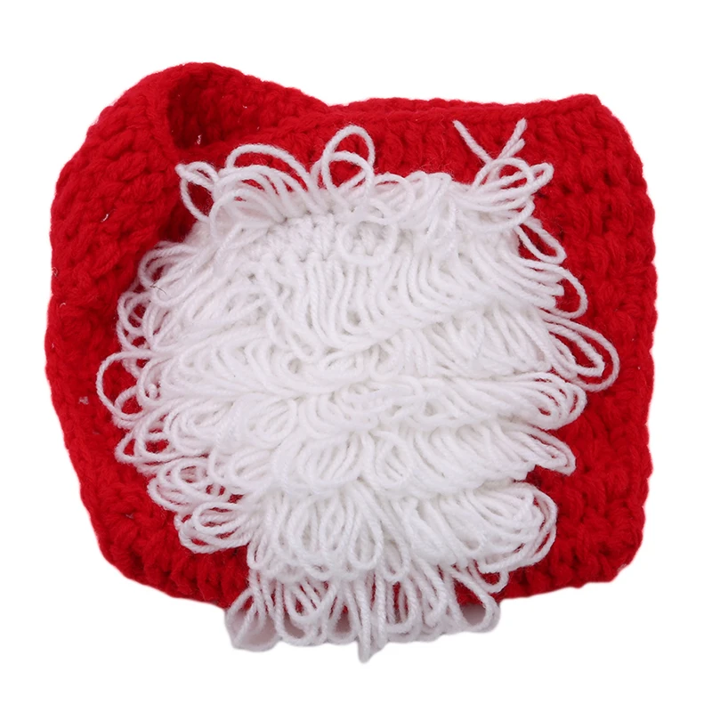 Рождественские вязаные шапки для малышей кепка + штаны детская одежда на