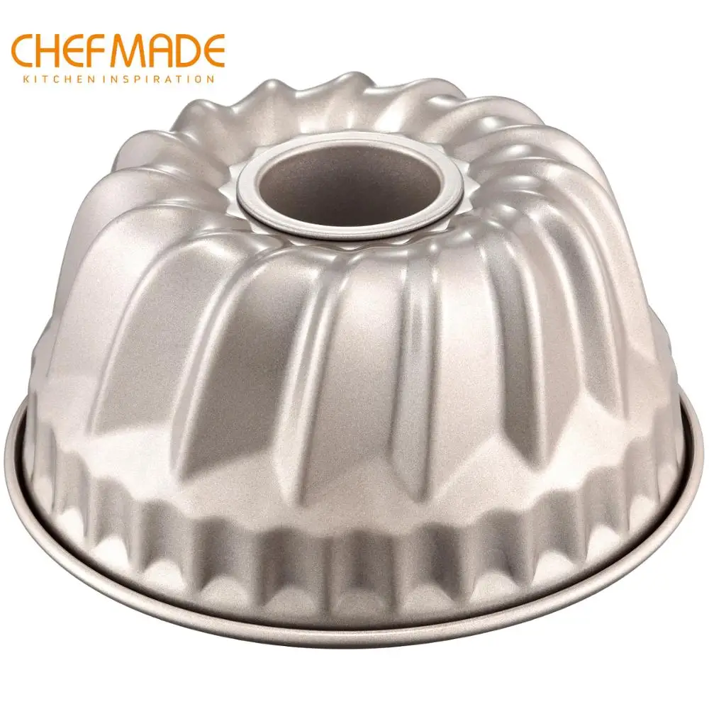 CHEFMADE 7-дюймовая форма для торта в комплекте антипригарная вихревая хлеба Kugelhopf FDA