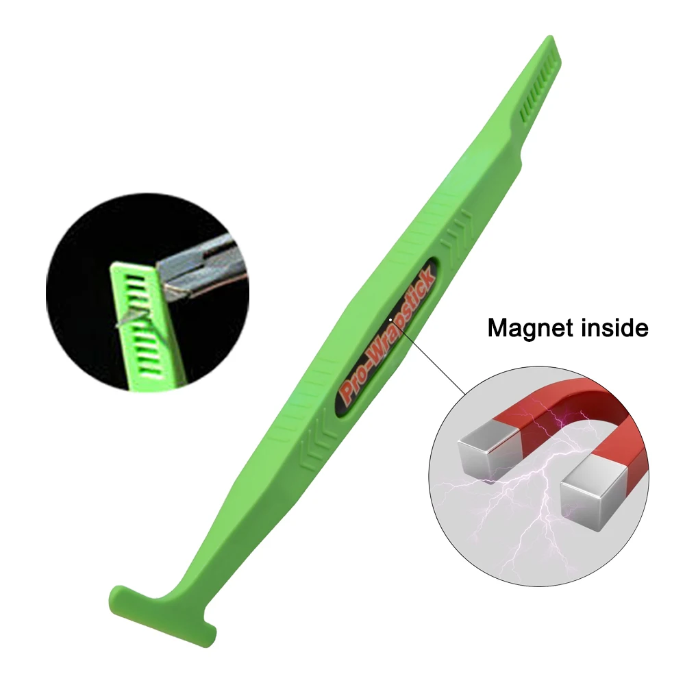 EHDIS Магнитный скребок для плёнки из углеродистой фольги виниловый автомобиля