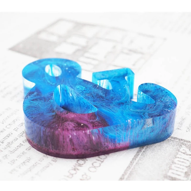 

2021 New 3 Pack DIY Alphabet Letter Mr & Mrs Epoxy Resin Casting Molds Art Craft Tools