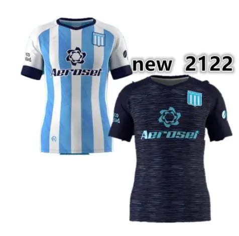 

2022 Racing Club Asociacin Civil shirt 21-22 Men shirt #7 FERTOLI #10 ROJAS Racing Club short sleeve uniform