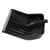 Лопата снеговая без черенка пластмассовая 360х400 мм | Инструменты