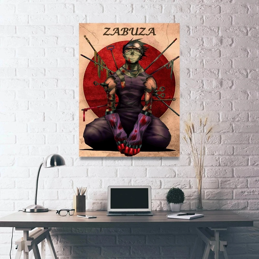 

Home Decor Canvas Zabuza Momochi Anime Pictures Modern Poster Hd Prints Modulaire Wall Art Painting Nordic Style Living Room