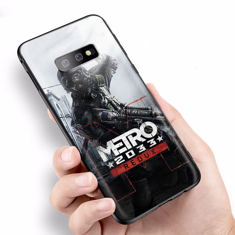 Мягкий силиконовый чехол YIMAOC Metro 2033 для Samsung Galaxy S6 S7 Edge S8 S9 Plus A3 A5 A6 Note 8 9|Бамперы| |