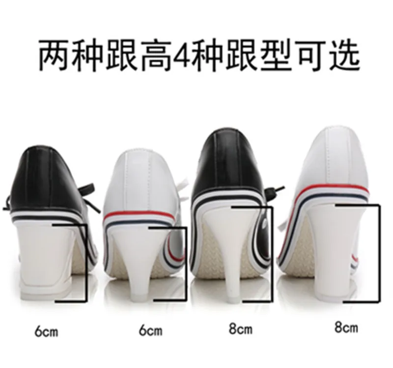 

European and American New Korean Style Women's Canvas High Heels Rivet Fashionable Cloth Shoes New Popular Women's Shoes