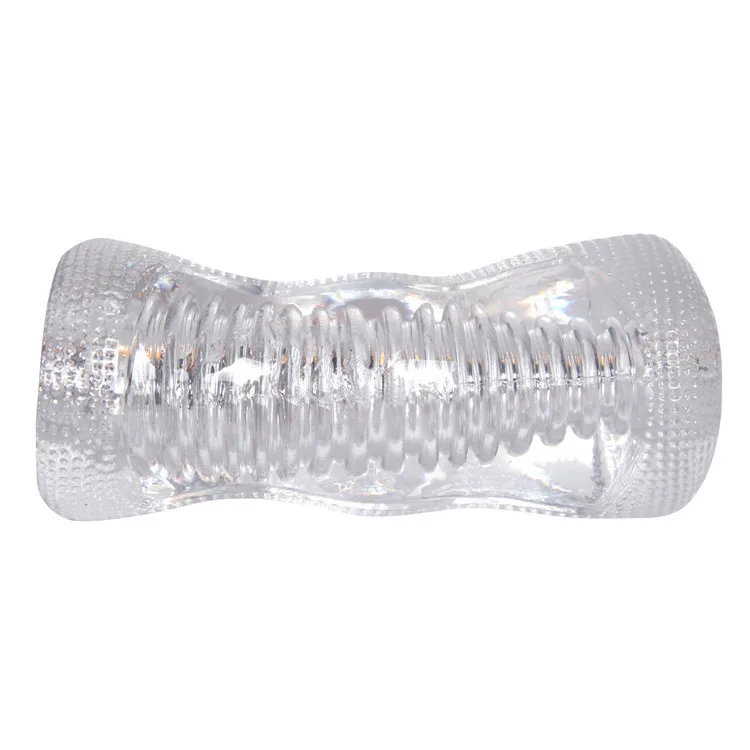 Male Masturbation Silicone Cup Stroker Anal Sex Oral Toys Product for Men Transparent Body Massage | Красота и здоровье