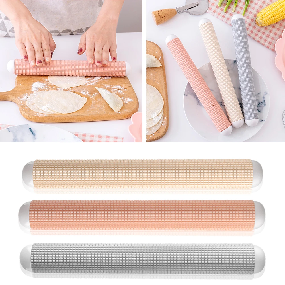 

Exhaust Rolling Pin Kitchen Cooking Baking Tools Accessories Crafts Baking Fondant Non-Stick Dough Rolling Pin Baking Tool