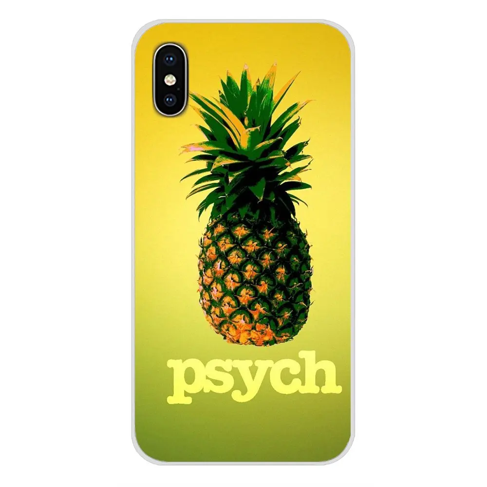 Amazing Psych Pineapple Luxury Mobile Phone Skin Cover For Apple iPhone X XR XS 11Pro MAX 4S 5S 5C SE 6S 7 8 Plus ipod touch 5 6 | Мобильные