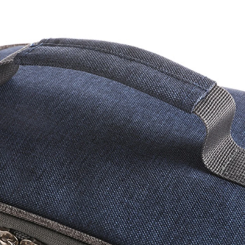 

FGGS-WEYOUNG Portable Insulation Bag, Aluminum Foil Thickened Striped Lunch Bag, Picnic Insulation Bag for Student,1 Pcs