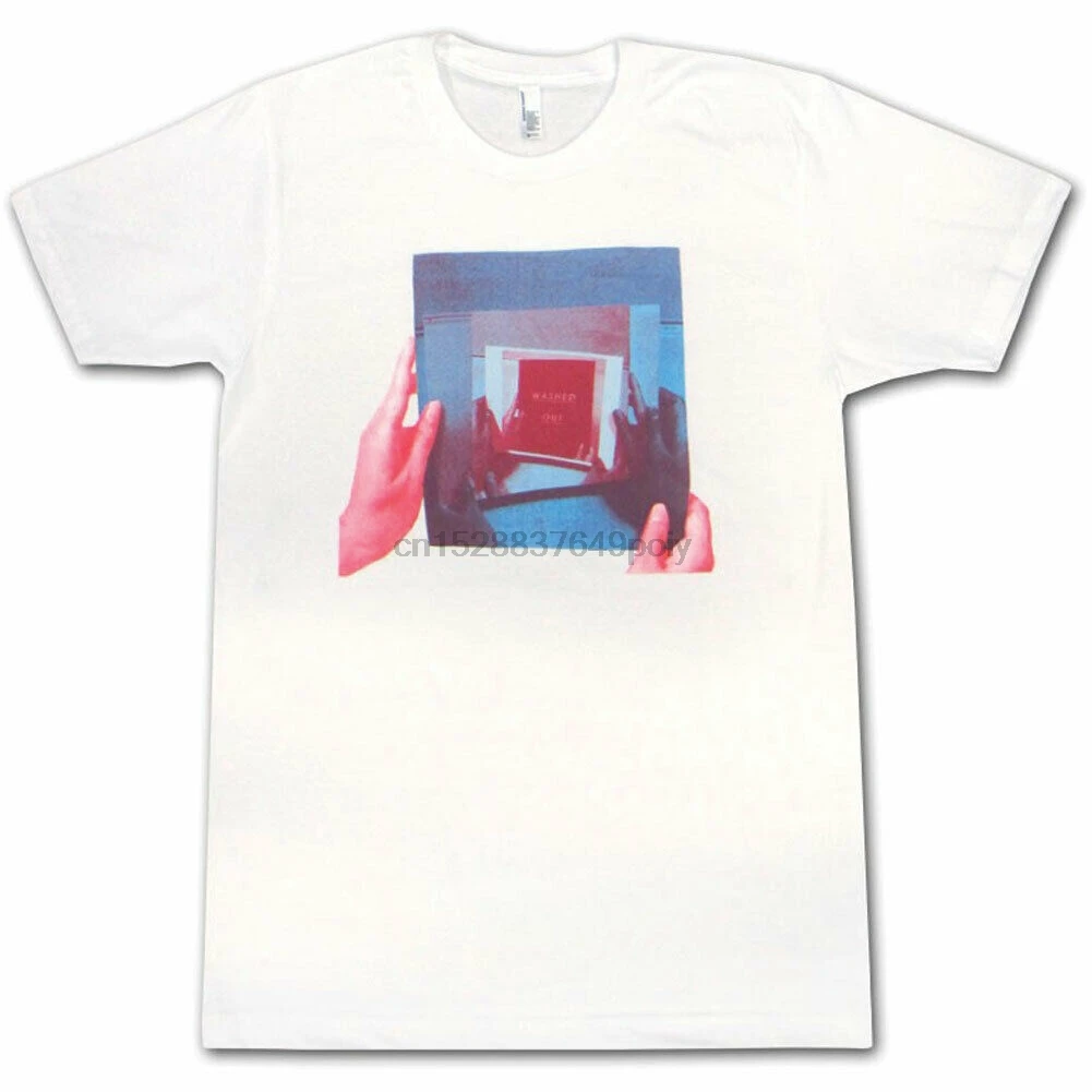 Мужская приталенная футболка с эффектом потертости белая рубашка Rockabilia |