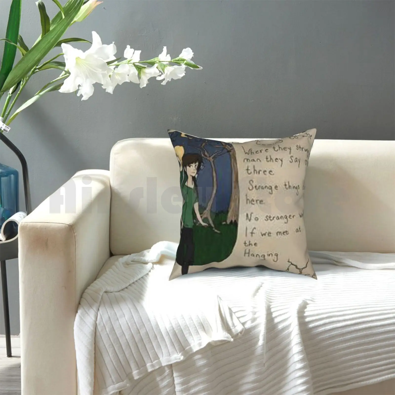 Голодные игры подвесная подушка с рисунком дерева домашняя мягкая игрушка