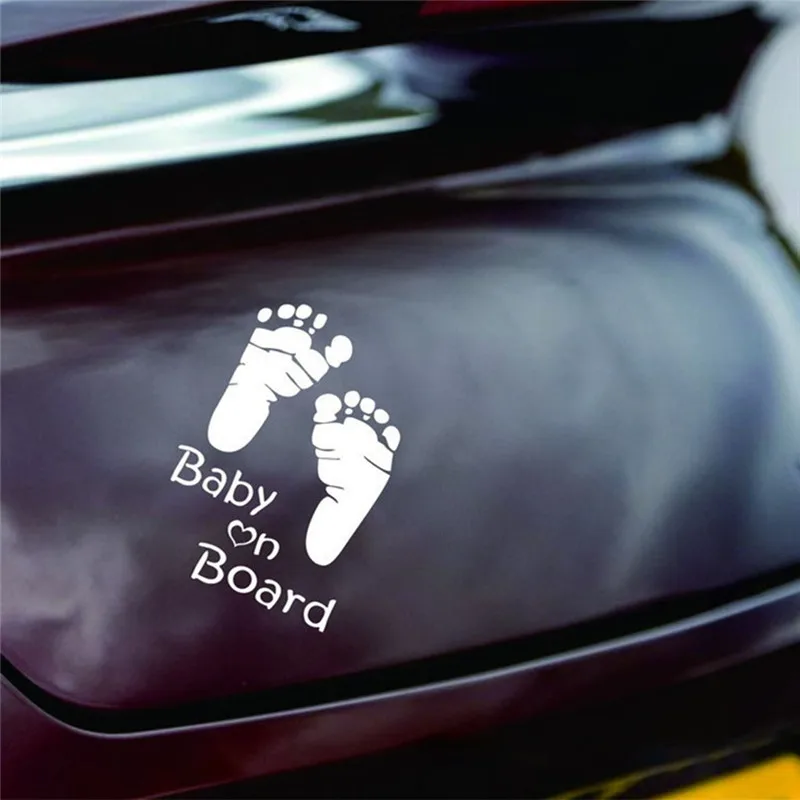 Popular Baby On Board Vinyl Car Graphics Window Vehicle Sticker Decal Decor Auto Rearview Mirror For Motorcycle #0812 | Дом и сад