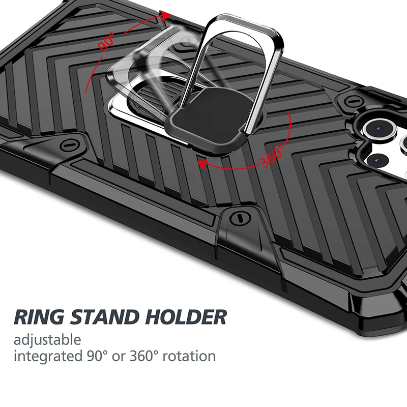 

Best Quality Anti-scratch Hard PC+ TPU Case for Samsung Galaxy A32 5G A12 A51 A71 A21S A81 A91 Note 20 S20 S21 Phone Bag