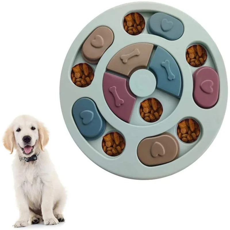 

Universal Pets Puzzle Toys Increase IQ Dogs interactive toys Slow food cats Puppy bowl Dispensing Feeding Training Games Pet Toy
