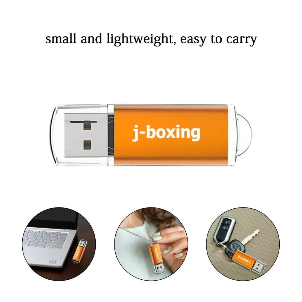 J-boxing USB Flash Drive 64GB 32GB Pendrive usb2.0 Memory Stick Jump Drive cle usb Storage Flash Drive for Computer 4GB 8GB 16GB