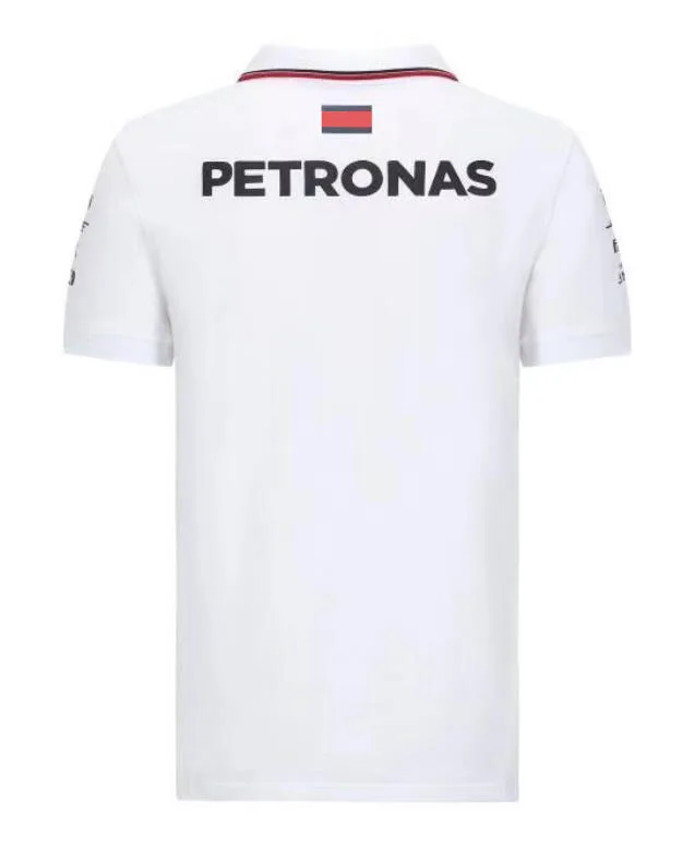 

2021-F1 team polo shirt with short sleeves, f1 car lapel T-shirt, the same style is customized