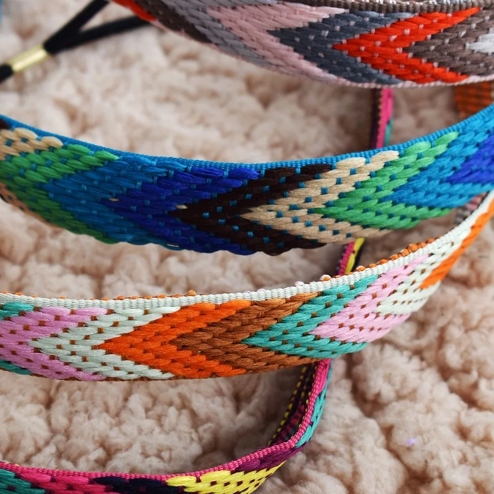 2021New ботильоны в этническом стиле с вышивкой повязка на голову цветком