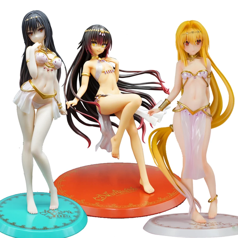 18 см аниме To Love Ru Nemesis Darkness сексуальные девушки ПВХ Фигурки игрушки Аниме Фигурки игрушки для детей рождественские подарки