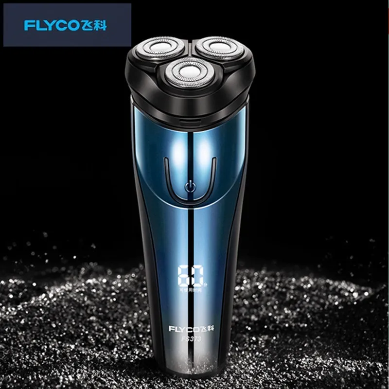Электробритва FLYCO Мужская моющаяся с зарядкой USB Type-C | Бытовая техника
