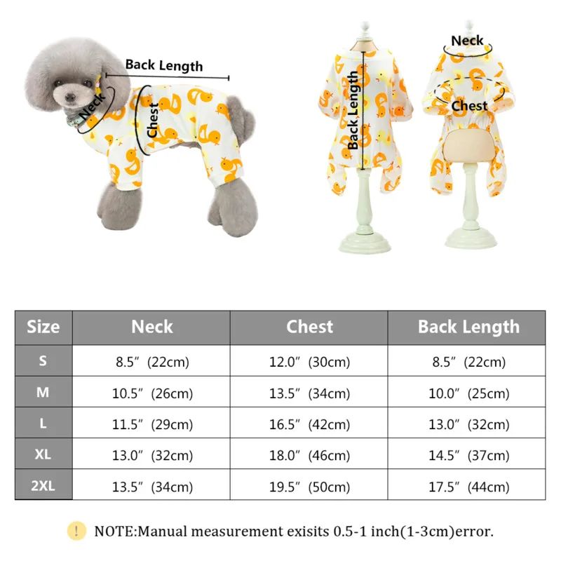 

Cute Clothes For Dogs Dog Cat Clothing Shirt Outfit Print Cat Dog Clothes Four-legged Clothes Spring And Autumn Season