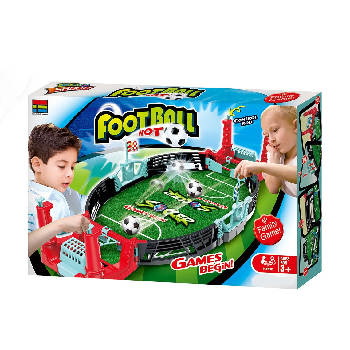 

Cross-Border Children's Football Game Table Parent-Child Competition Interactive Field Toys