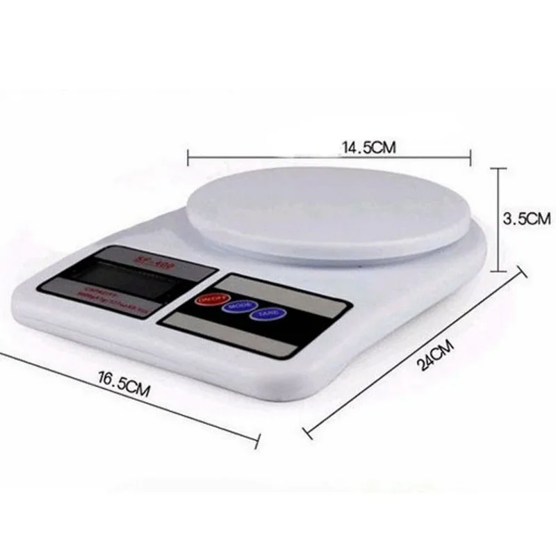 

10Kg X 1g Digital Electronic Kitchen Scale Food Balance Weight Weighting Scales Electronic Precision Scale Kichen Accessories