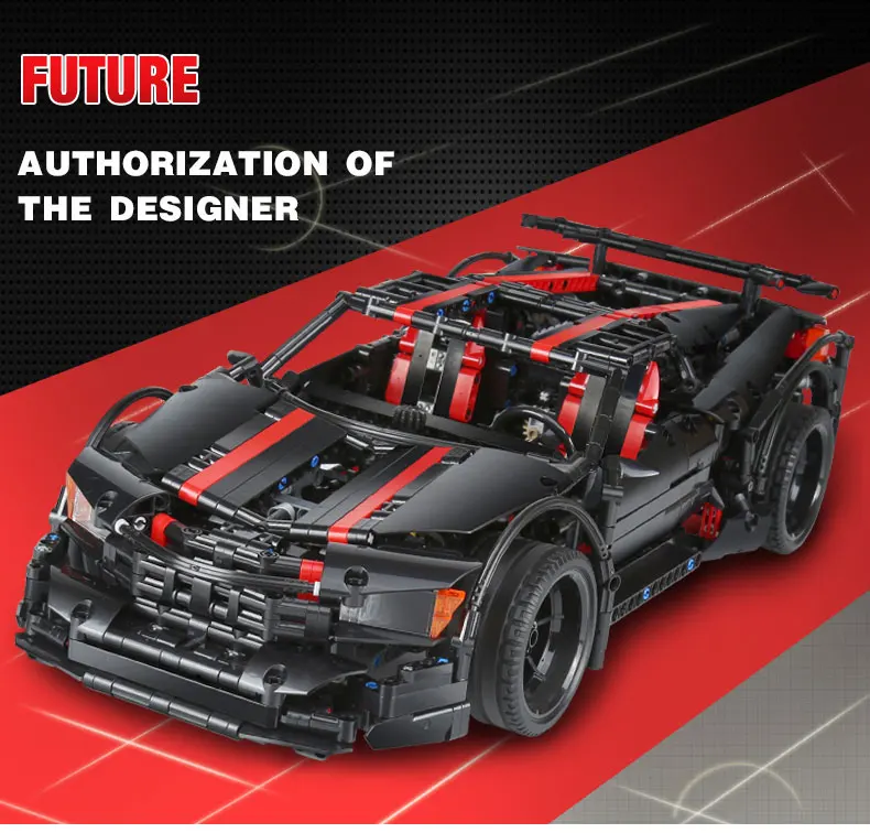 MOC Technic серия Assassin X19 детская модель приспособление для автомобиля technic racer городской строительный блок Кирпичи diy игрушка подарок детские игрушки